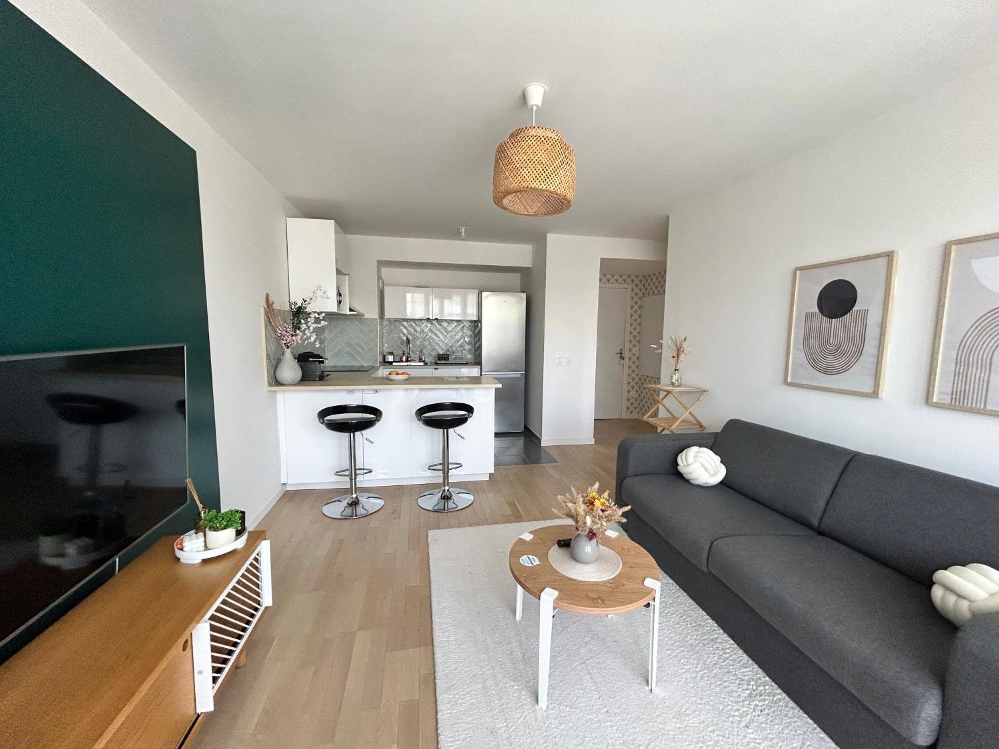 Elegant Appartement Minimaliste Entre Paris Et Disney Noisy-le-Grand Exterior foto